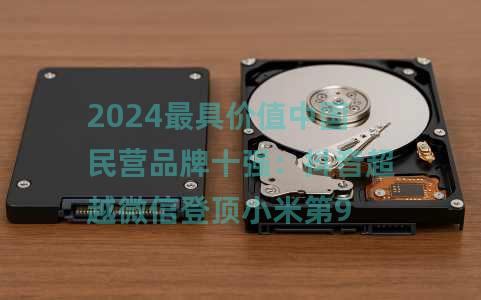2024最具价值中国民营品牌十强：抖音超越微信登顶小米第9