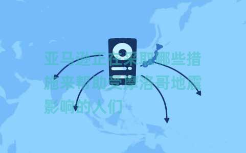 亚马逊正在采取哪些措施来帮助受摩洛哥地震影响的人们 亚马逊正在采取哪些措施来帮助受摩洛哥地震影响的人们