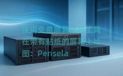 使用免费屏幕注释工具在带有贴纸的屏幕上绘图：Pensela