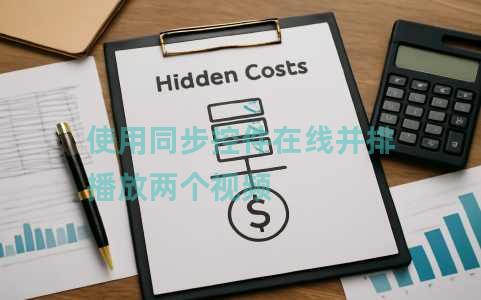 使用同步控件在线并排播放两个视频