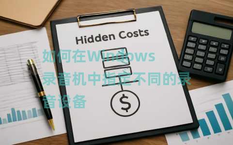 如何在Windows录音机中指定不同的录音设备