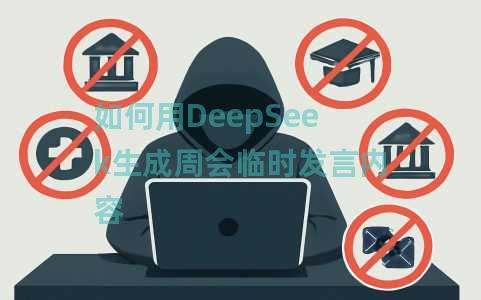 如何用DeepSeek生成周会临时发言内容 如何用DeepSeek生成周会临时发言内容