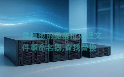 带模板的免费批处理文件重命名器,查找替换 带模板的免费批处理文件重命名器,查找替换