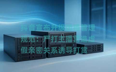 抖音宣布升级团播管理规范：严打主播营造虚假亲密关系诱导打赏