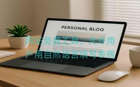 网站免费工具，允许用户用自然语言填写表格