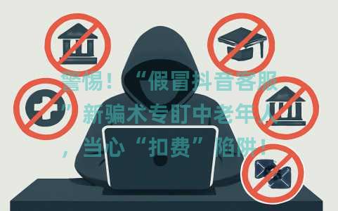 警惕！“假冒抖音客服”新骗术专盯中老年人，当心“扣费”陷阱！