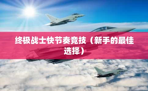 终极战士快节奏竞技(新手的最佳选择) 终极战士快节奏竞技(新手的最佳选择)
