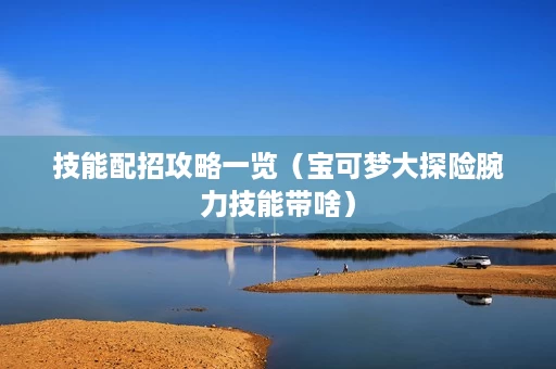 技能配招攻略一览(宝可梦大探险腕力技能带啥) 技能配招攻略一览(宝可梦大探险腕力技能带啥)