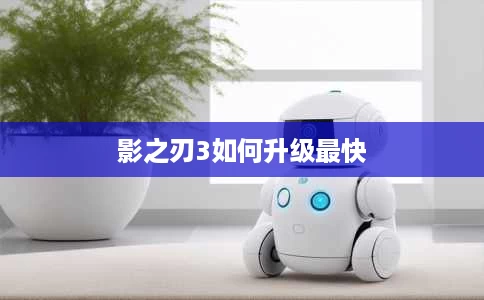 影之刃3如何升级最快