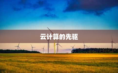 云计算的先驱 云计算的先驱