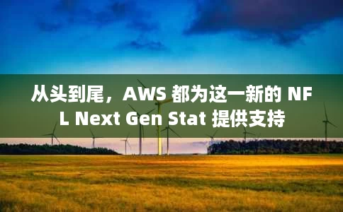 从头到尾,AWS 都为这一新的 NFL Next Gen Stat 提供支持 从头到尾,AWS 都为这一新的 NFL Next Gen Stat 提供支持