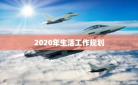 2020年生活工作规划 2020年生活工作规划