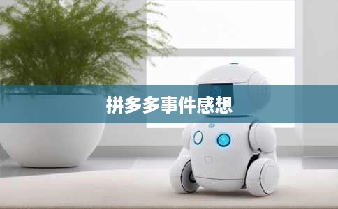 拼多多事件感想 拼多多事件感想