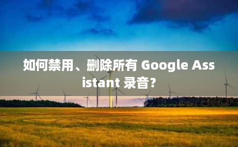 如何禁用、删除所有 Google Assistant 录音? 如何禁用、删除所有 Google Assistant 录音?