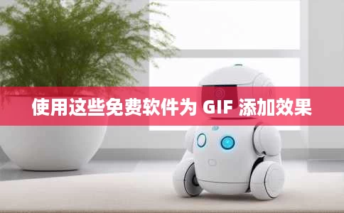 使用这些免费软件为 GIF 添加效果 使用这些免费软件为 GIF 添加效果