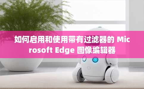 如何启用和使用带有过滤器的 Microsoft Edge 图像编辑器 如何启用和使用带有过滤器的 Microsoft Edge 图像编辑器
